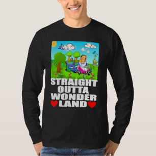 Camiseta Alice No País Das Maravilhas Mulheres Hetero Fora