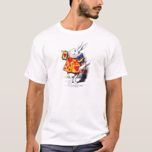 Camiseta Alice no País das Maravilhas O Coelho Branco de T
