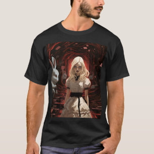 Camiseta Alice no País das Maravilhas - Surrealista