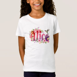 Camiseta Alice - Personalised Shirt - For Kids
