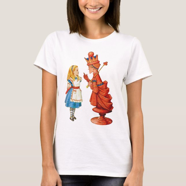 Camiseta Alice & The Red Queen (Frente)
