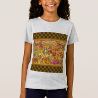 Alice Whimsical Map no País das Maravilhas