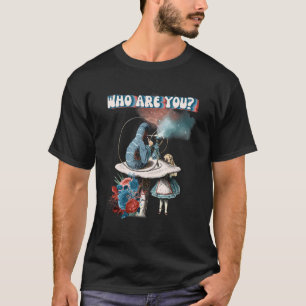 Camiseta Alice Wonderland Caterillar Smookah Pipe