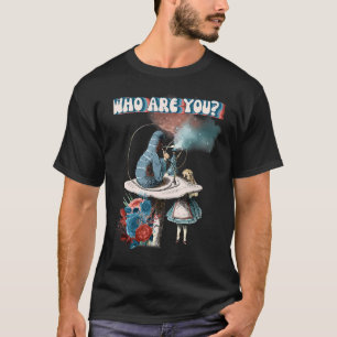 Camiseta Alice Wonderland Caterillar Smookah Pipe