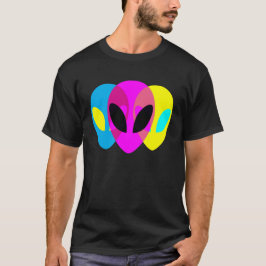 Camiseta Alien Cinza CMYK Tryptic