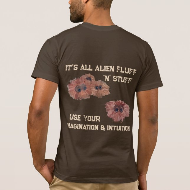Camiseta Alien Fluff n Stuff (Verso)