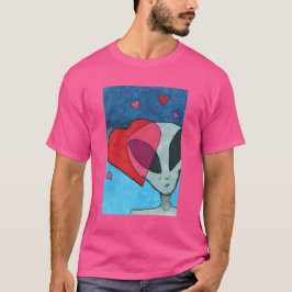 Camiseta Alien in Love