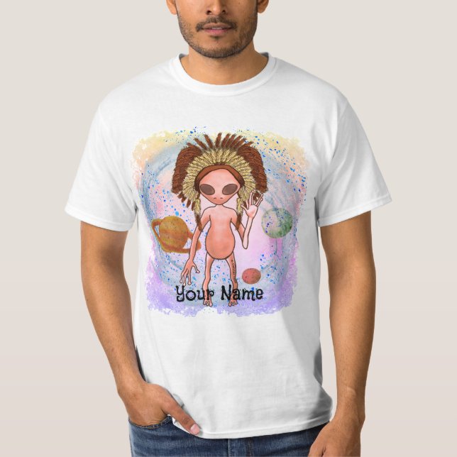 Camiseta Alien Indian (Frente)