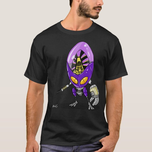 Camiseta Alien Mecha (Frente)