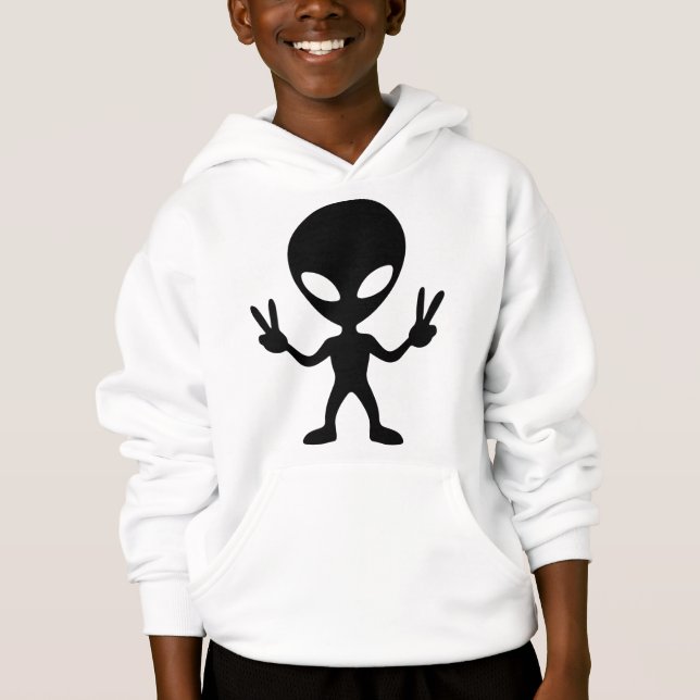 Camiseta alien peace (Frente)