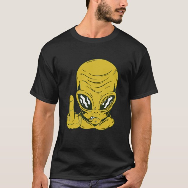 Camiseta Alien space aliens  1 (Frente)