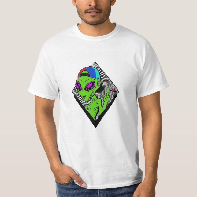 CAMISETA ALIENÍGENA (Frente)