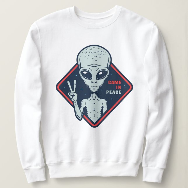 Camiseta Alienígena (Frente do Design)