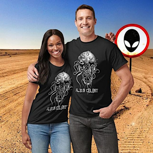 Camiseta Alienígena (Criador carregado)