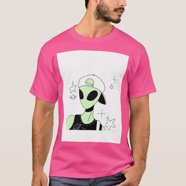 Camiseta Alienígena 004 (Frente)