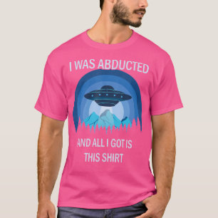 Camiseta Alienígena Abdução de Ciências Extraterrestres Fic