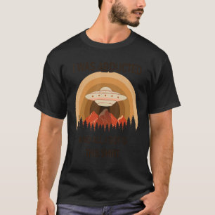 Camiseta Alienígena Abdução de Ciências Extraterrestres Fic