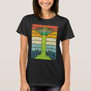 Camiseta Alienígena Abdução de Objeto de Voo Não Identifica