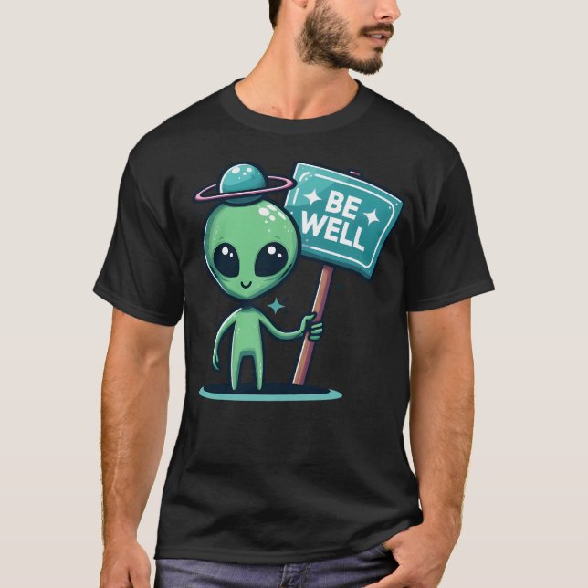 Camiseta Alienígena amigável (Frente)