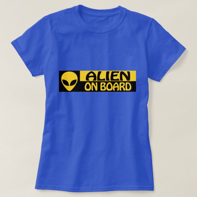 CAMISETA ALIENÍGENA AO CONSELHO (Frente do Design)