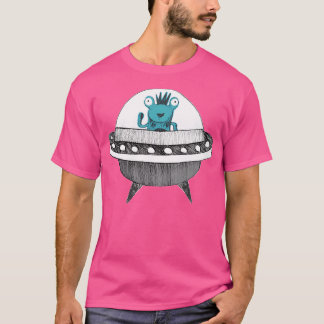 Camiseta Alienígena azul