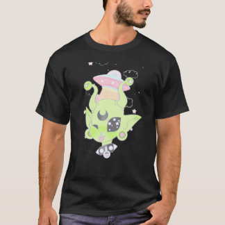 Camiseta Alienígena Bonita Donghua E Anime Inspiraram Cha O