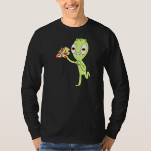 Camiseta Alienígena Brincando Com O Foguete