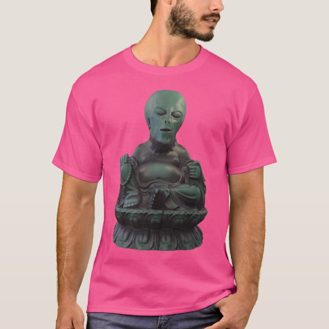 Camiseta Alienígena Buddha Ufo (Frente)