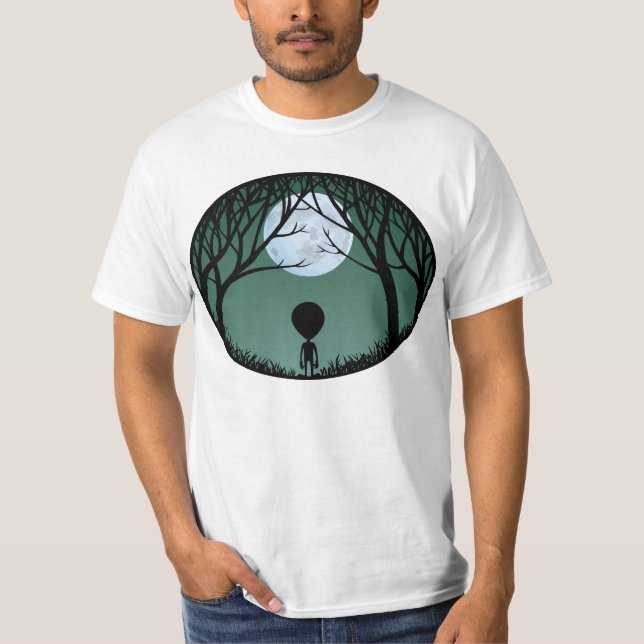 Camiseta alienígena Camiseta Alienígena de homem w (Frente)