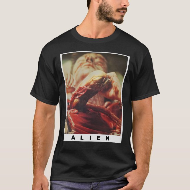 Camiseta Alienígena - Chestburster - Clas de Poster da Ediç (Frente)