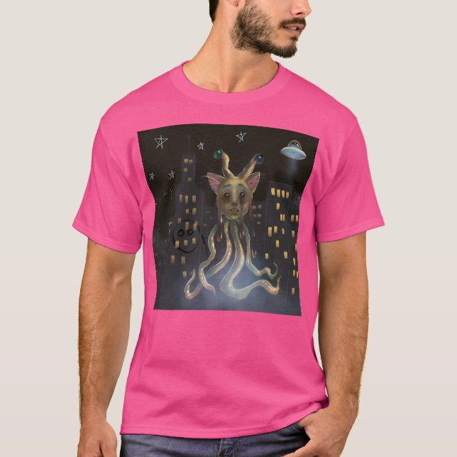 Camiseta Alienígena Chorando Para Os Outros (Frente)