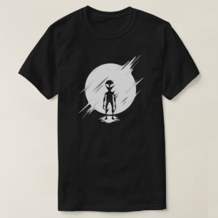 Camiseta Alienígena cinza