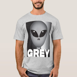 Camiseta Alienígena cinza