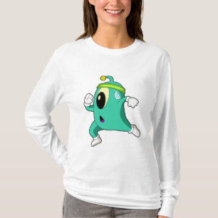 Camiseta Alienígena como Runner