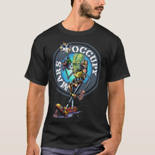 Camiseta Alienígena da Cinza Occupy Mars