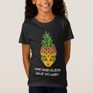 Camiseta Alienígena de abacaxi OFO cavidade havaiana Fruta