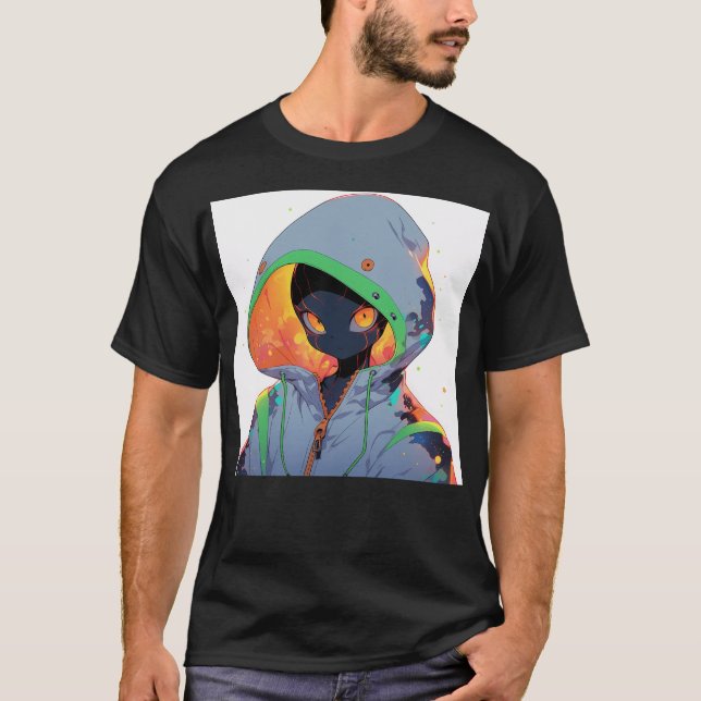 Camiseta Alienígena de arrefecimento (Frente)