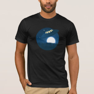 Camiseta Alienígena de aterrissagem