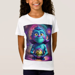 Camiseta Alienígena de Espaço e Amigo