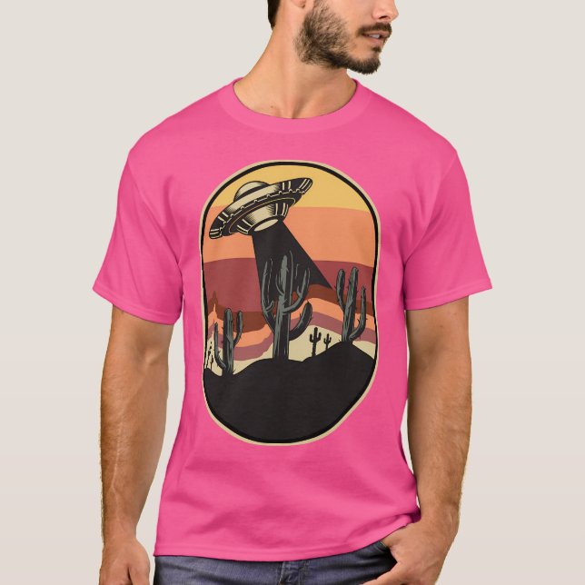 Camiseta Alienígena De Estilo Retroativo Ufo A Verdade Está (Frente)
