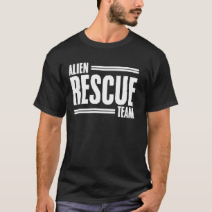 Camiseta Alienígena de OVNI extraterrestre engraçado da Equ