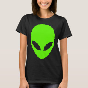 Camiseta Alienígena de OVNI Legal Alienígena Verde alieníge