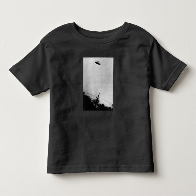 Camiseta Alienígena de OVNInaves espaciais extraterrestres  (Frente)