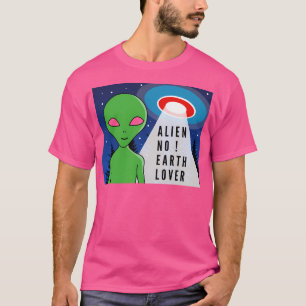 Camiseta Alienígena de Saucer Voadora do Lover