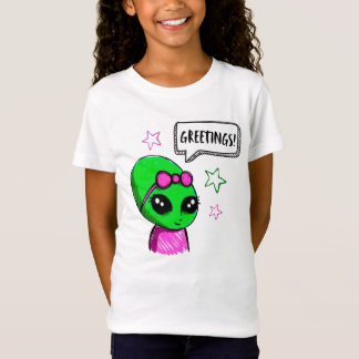 Camiseta Alienígena de saudação