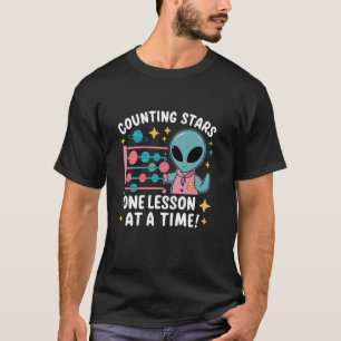 Camiseta Alienígena de Vida do Professor OVNI Espacial Extr