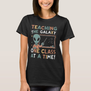 Camiseta Alienígena de Vida do Professor OVNI Espacial Extr