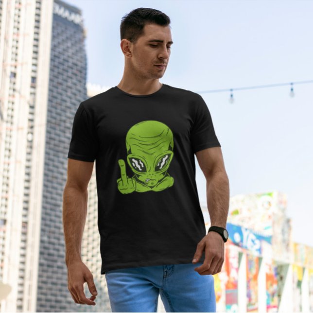 Camiseta Alienígena desligado (Criador carregado)