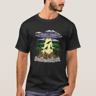 Camiseta Alienígena Dinossauro Abdução Espaço OVNI Fic