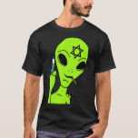 Camiseta Alienígena do dedo médio Hanukkah Chanukah Jewish<br><div class="desc">Feriado Judaico do Dedo Médio alienígena Hanukkah Chanukah</div>